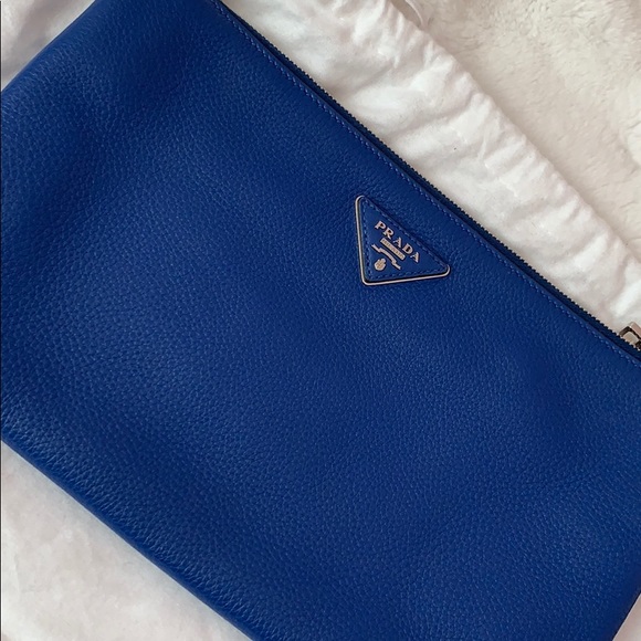 Prada leather wrist pouch - Picture 5 of 8